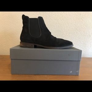 John Varvatos Wine Colored Chelsea boot